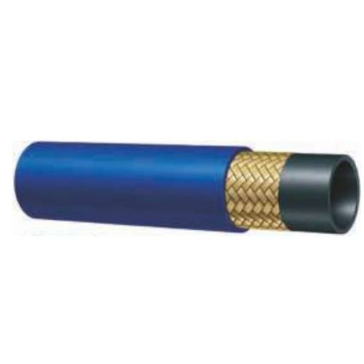 Picture of 1/2" (13mm) ID X 19.5mm OD ALFAJET 210 Blue Rubber Pressure Wash Hydraulic Hose 210bar WP 730bar BP -40°C +150°C 8B3AE