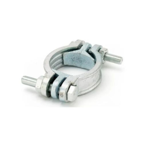 Picture of 103-125mm - Two Bolt Clamp - Plated Cast Iron HD.3