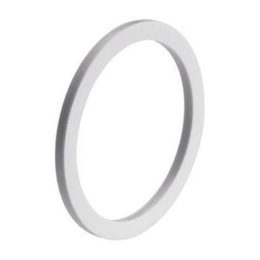 Picture of 4" Tankwagon PTFE Thread Gasket White - NBR